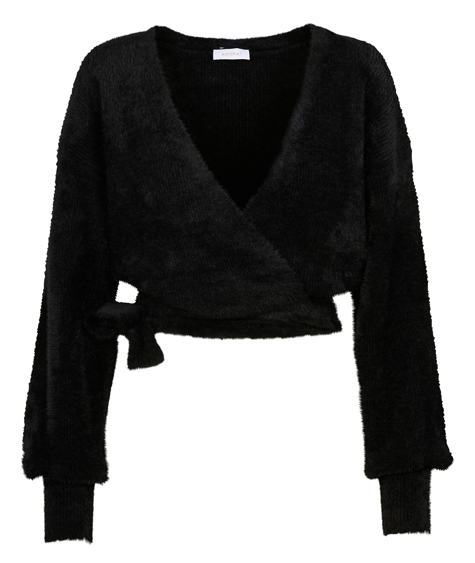 MYLO - Gilet droit en maille | Noir