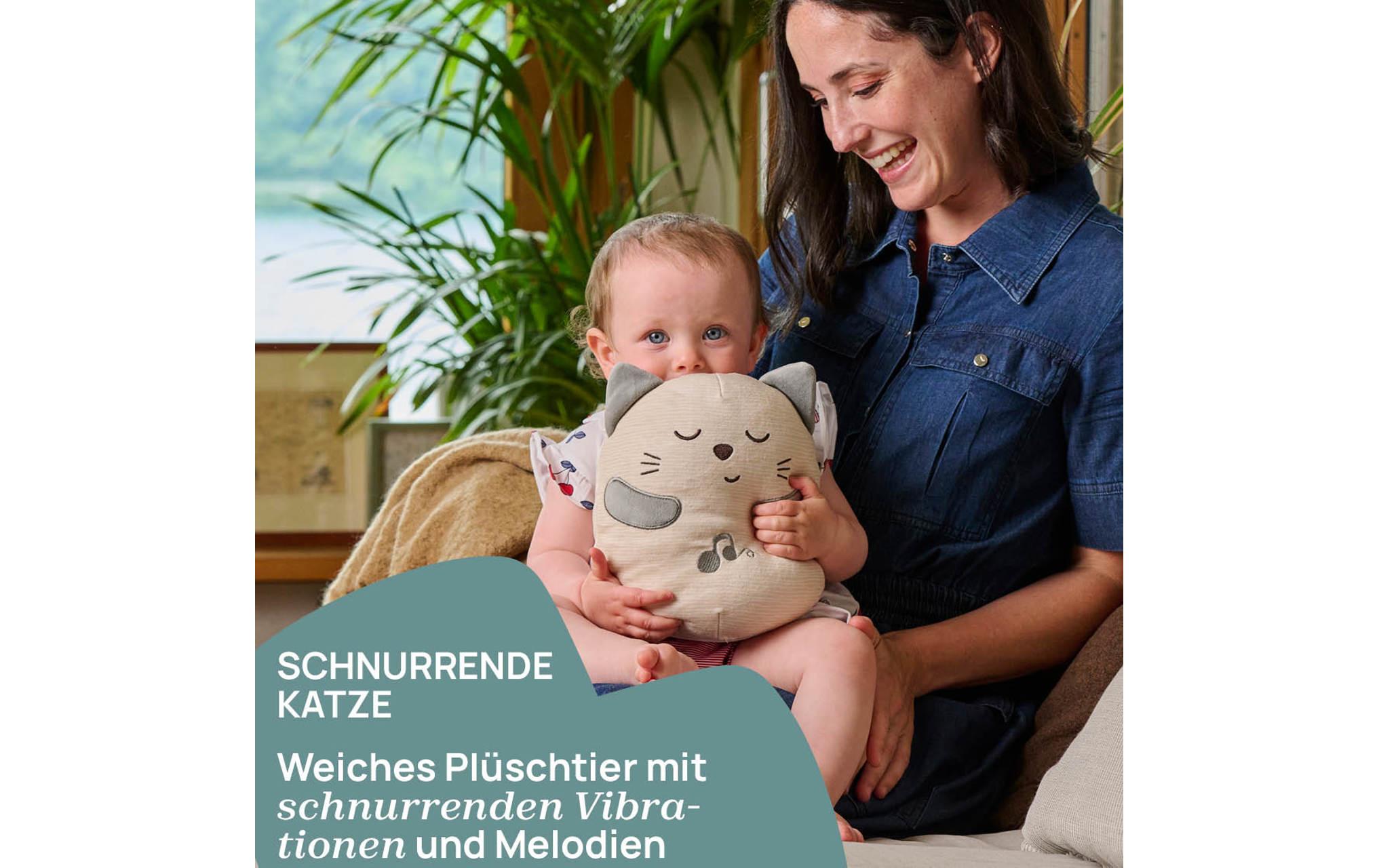 Spieluhr Schnurrende KatzeStofftier