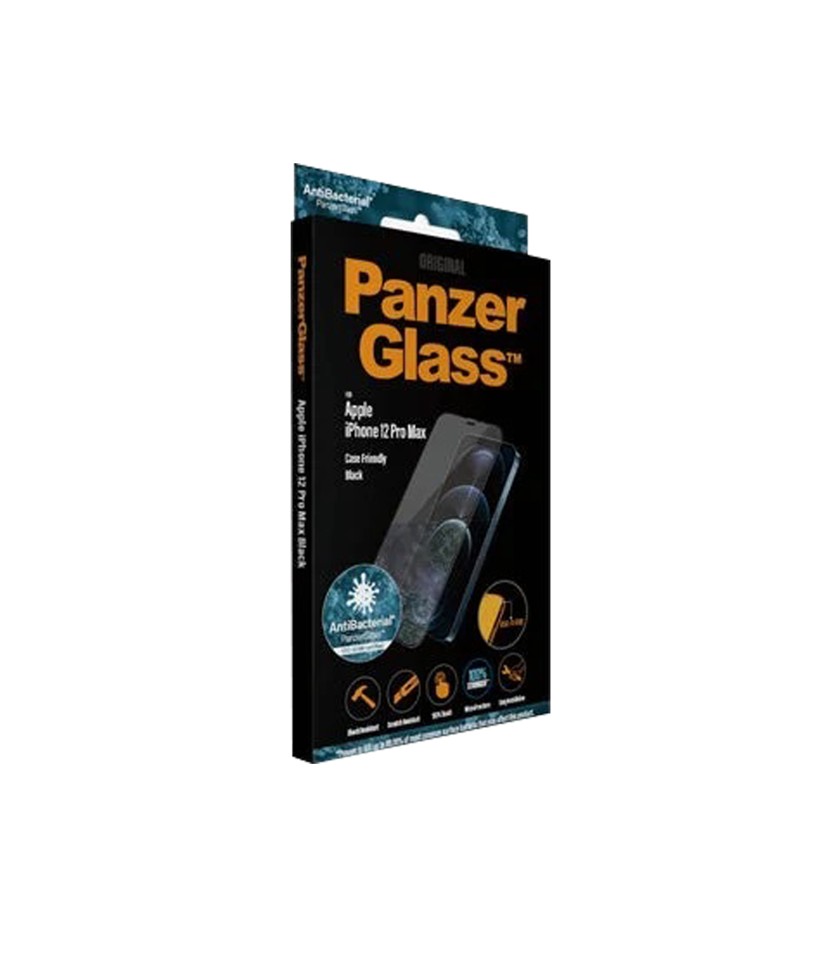 PanzerGlass - iPhone 12 Pro Max (CF), Black (AB)