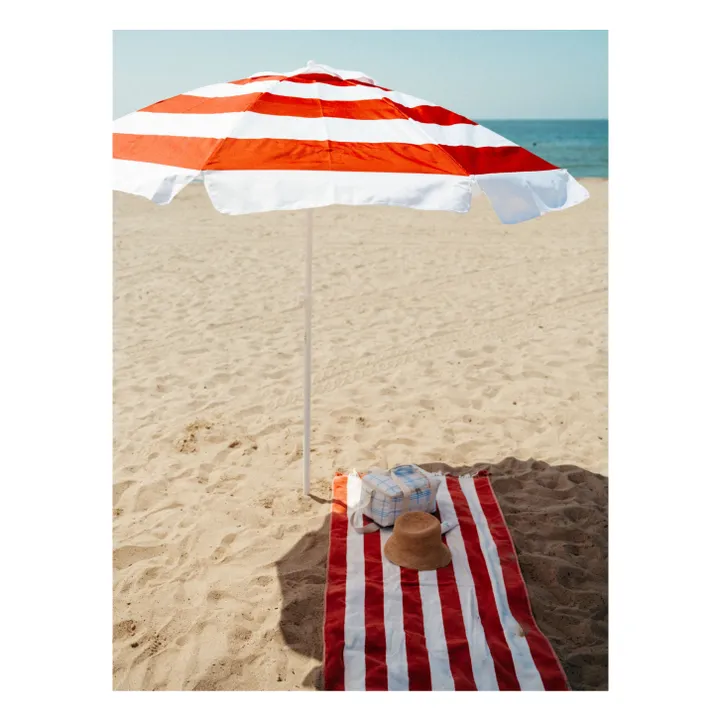 Business & Pleasure Co. Serviette de plage Holiday | Rouge