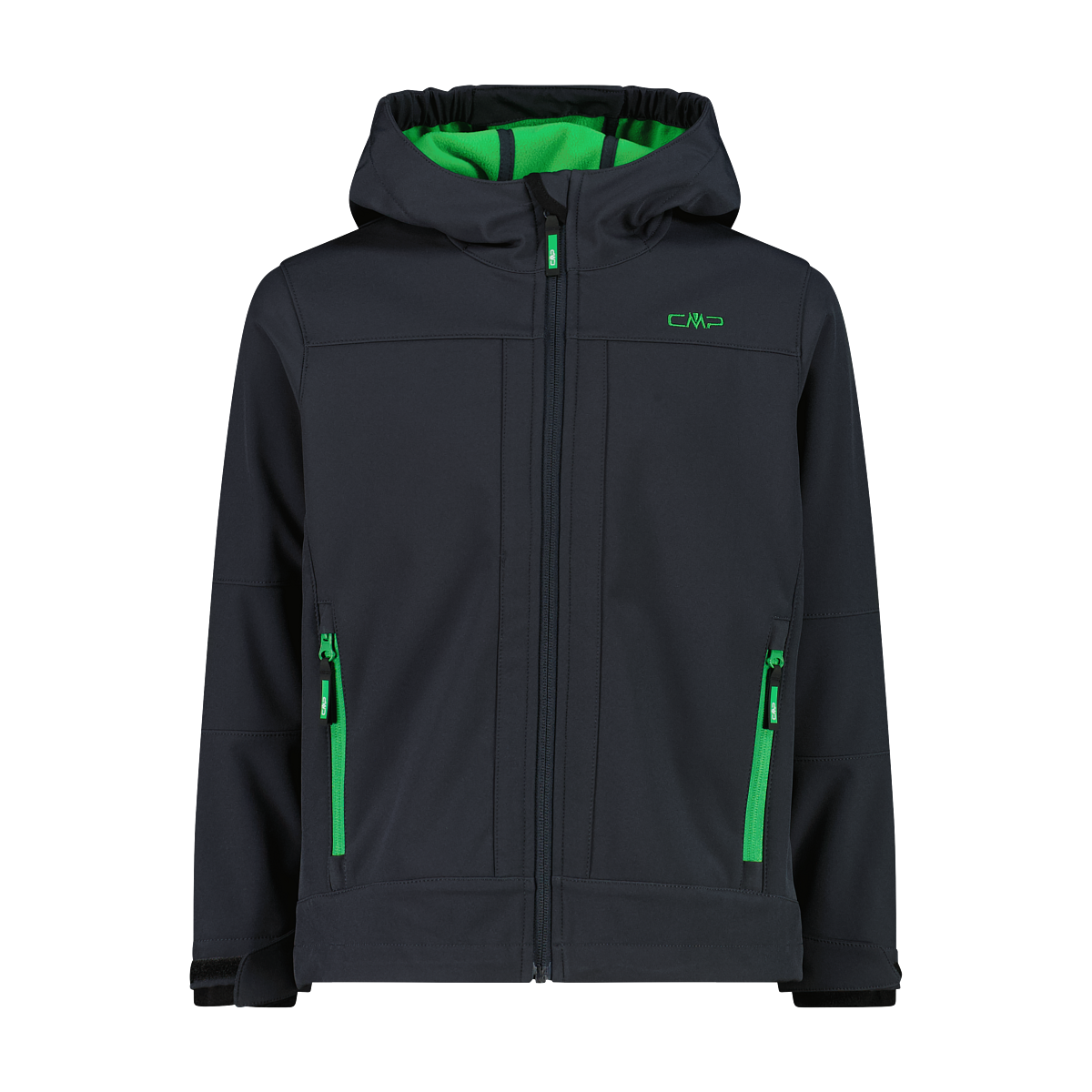 CMP Softshelljacke »KID SOFTSHELL JACKET FIX HOOD für Kinder« 1 Stk. tlg. mit Kapuze Atmungsaktiv & Wärmeisolierend & Wasserabweisend & für Kinder