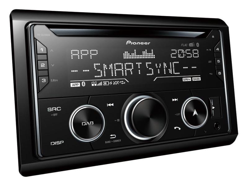 Pioneer Moniceiver FH-S820DAB 2 DIN Autoradio mit DAB; DAB -Tuner