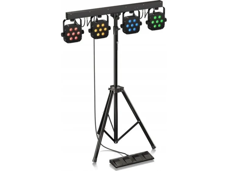 Behringer STAGE TRI LED BUNDLE ST1 - Rinkinys 4xLEDPAR su controller   stativ