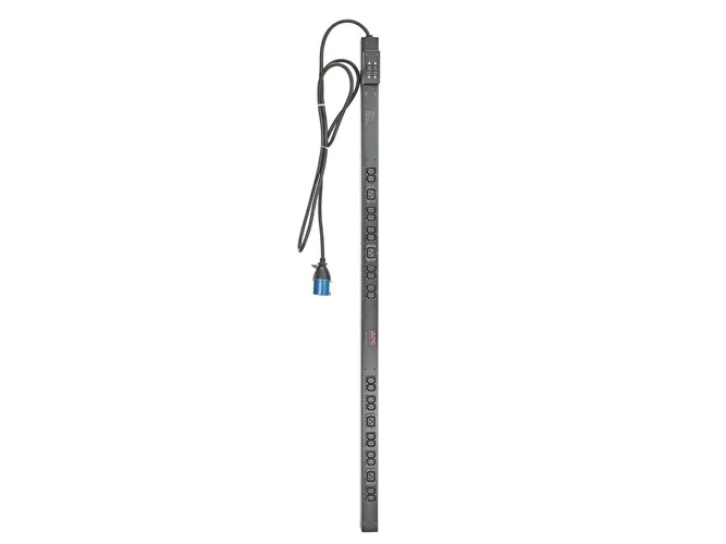 APC Basic Rack PDU Zero U - Strømfordelingsenhed (rackversion) - AC 230 V - input: IEC 60309 - output-stikforbindelser: 24 (power IEC 60320 C13, IEC 60320 C19) - 0U - 3.1 m ledning - sort - for P/N: SMX1500RMNCUS, SRT1000RMXLI, SRT1000RMXLI-NC, SRT10