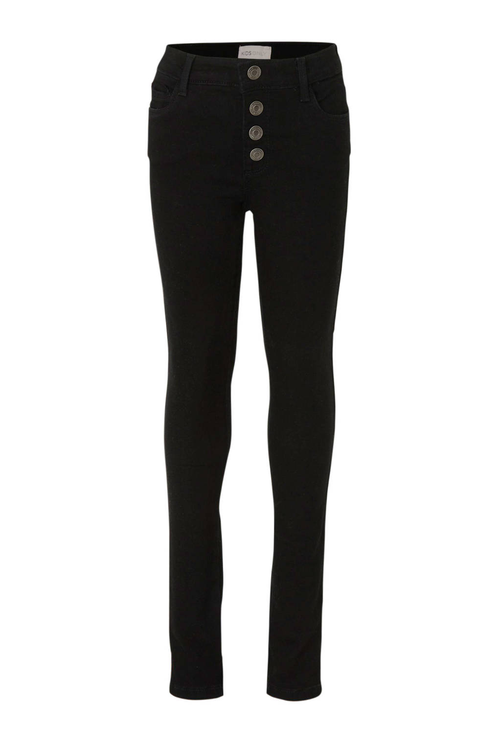 ONLY skinny jeans KONROSE zwart