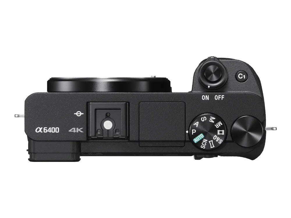 Sony a6400 ILCE-6400 - Digitalkamera - spejlløst - 24.2 MP - APS-C - 4K / 30 fps - kun kamerahus - Wi-Fi, NFC, Bluetooth - sort
