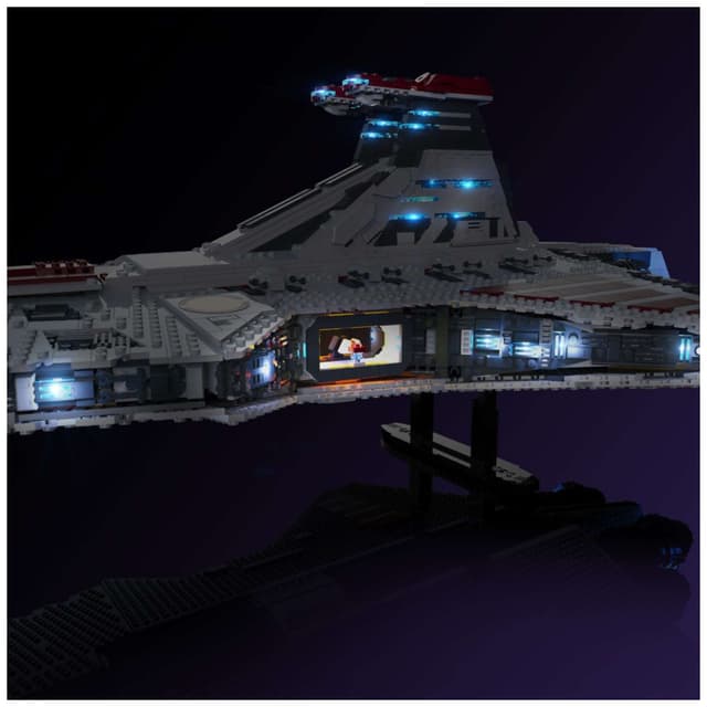 Light My Bricks™ UCS Venator-Class Republic Attack Cruiser lyskit