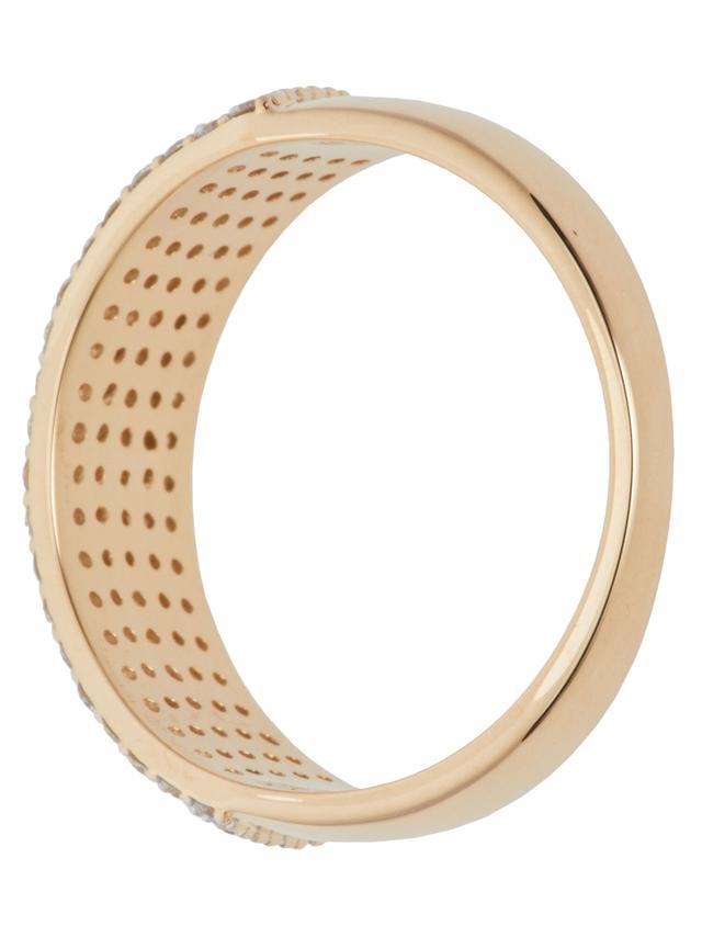 Rivière-Ring, Brillant, Gelbgold 585