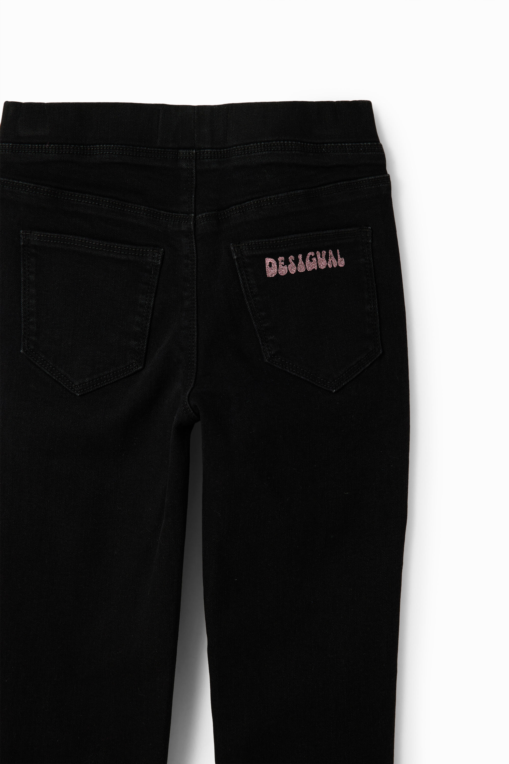 Legging jean message