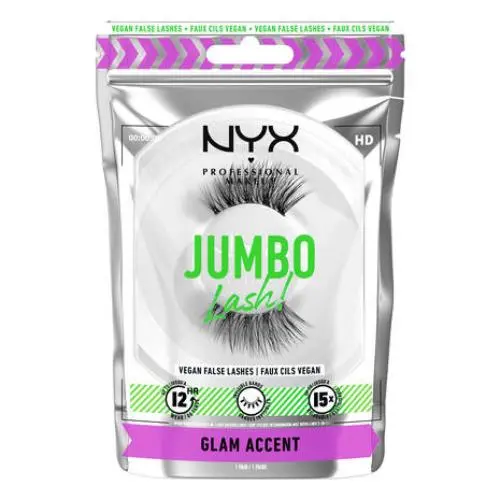 Jumbo Lash Vegan Reusable False Lash Glam Accent