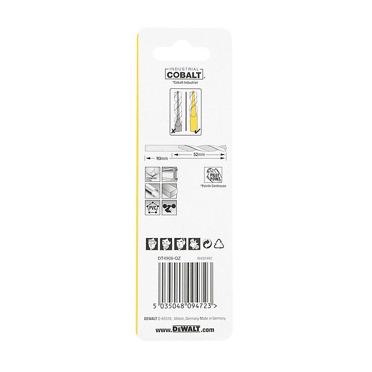 Foret métal ø 6x93 mm DeWalt Extreme
