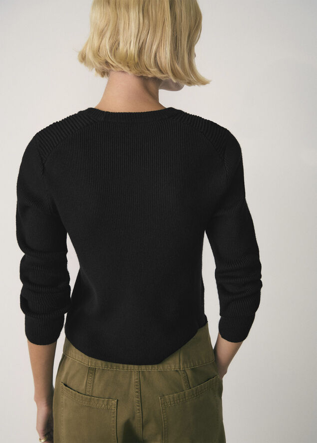 MANGO SWEATER. -- ARTURO Black