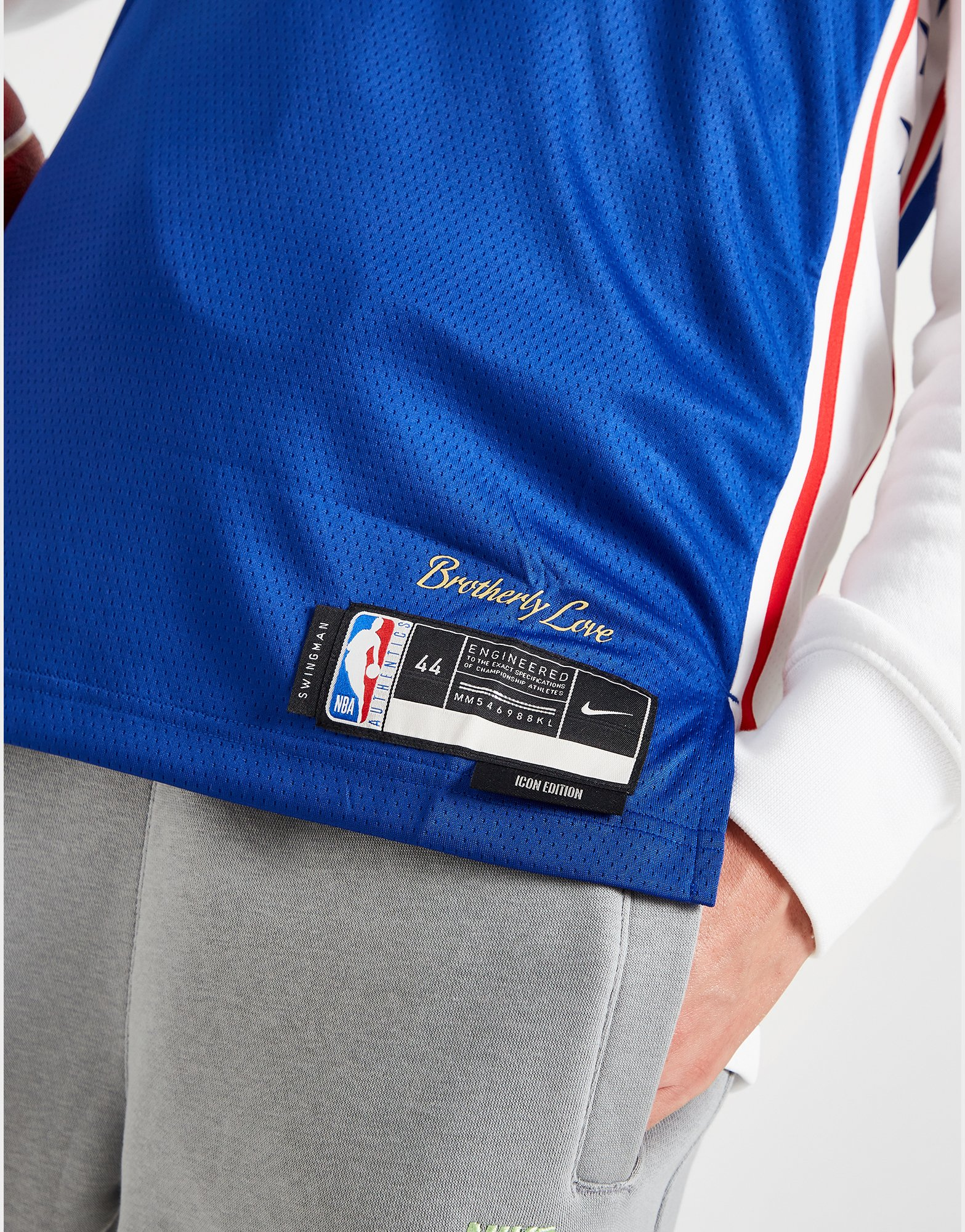 Nike Maillot NBA  Philadelphia 76ers Swingman Embiid #21 Homme