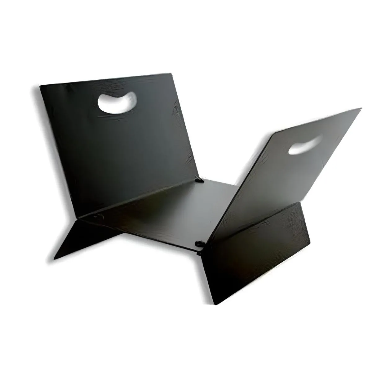 Visiodirect Panier à bûches en fer forgé