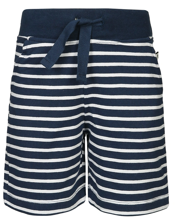 Jersey-Shorts CLASSIC gestreift in dunkelblau/weiß (Größe: 92)