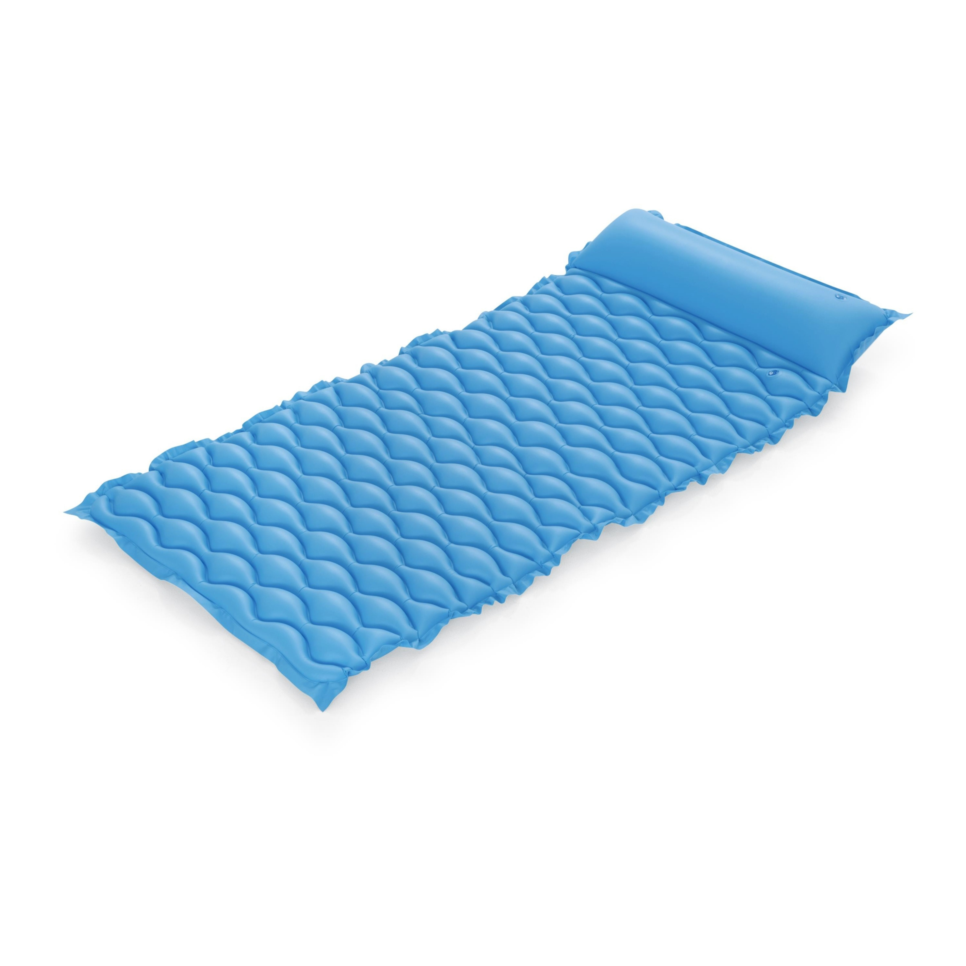 (213cm) Float 'n Roll Grosse Aufblasbare Wasser Luftmatratze Liegesofa Badeinsel (44083) - Assortiert