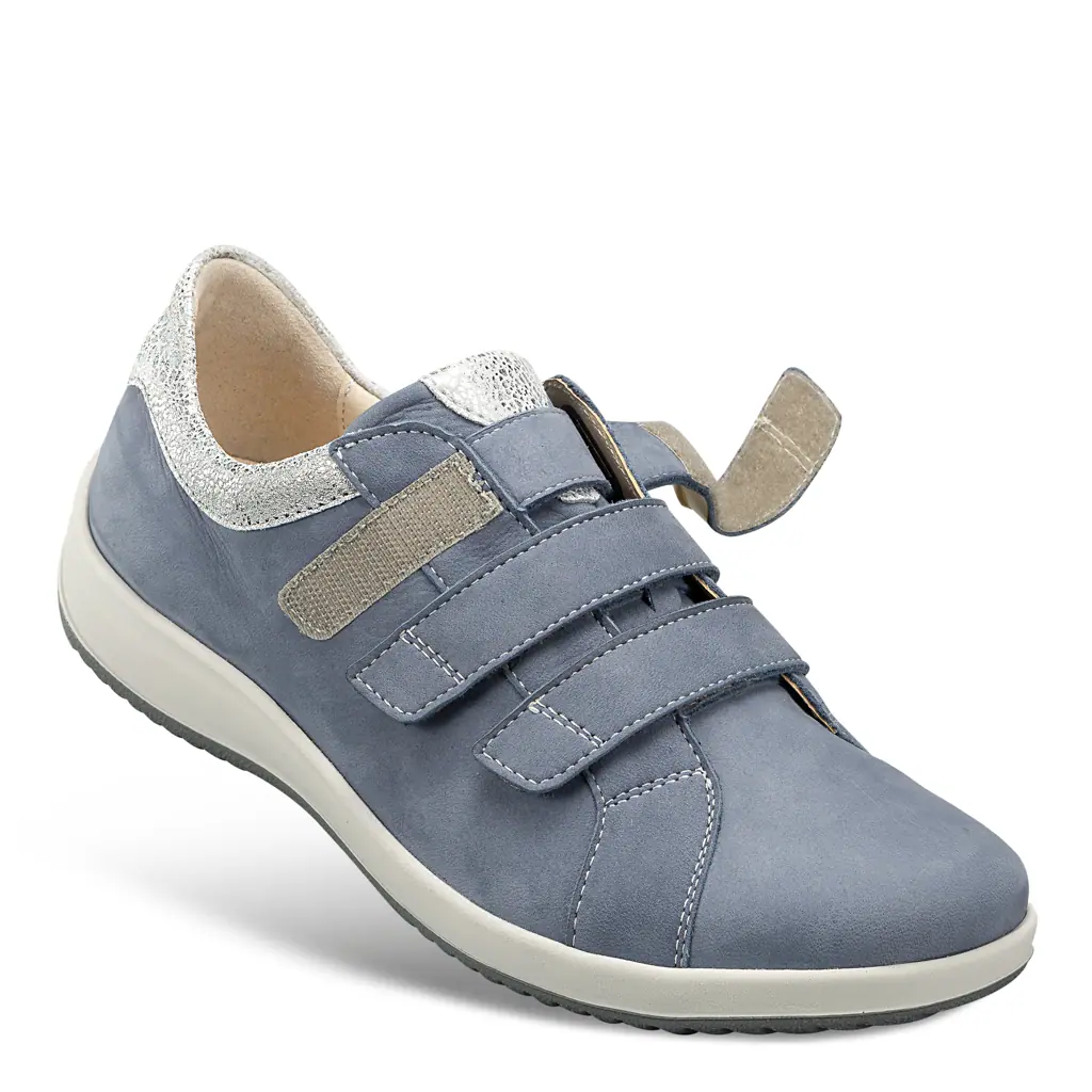 DAMEN - Klettsneaker PETRA hellblau