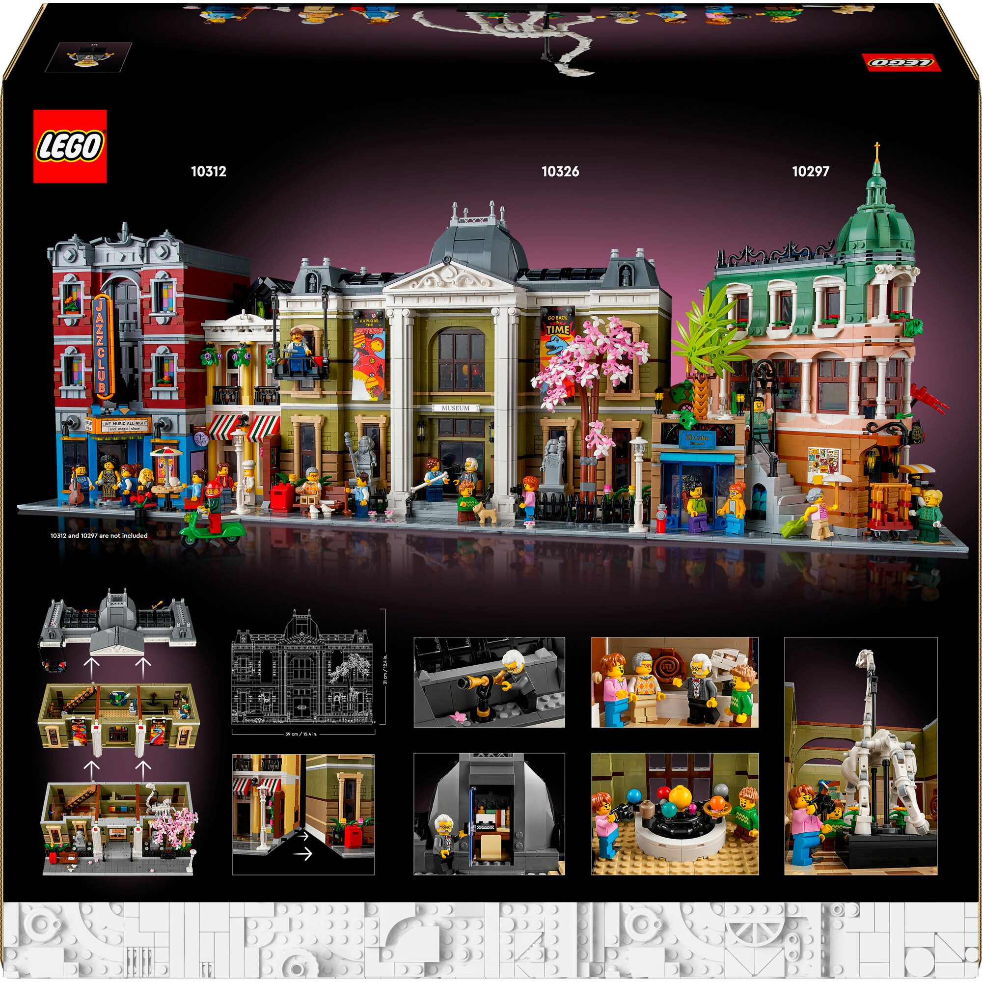 LEGO Konstruktionsspielzeug Icons Naturhistorisches Museum