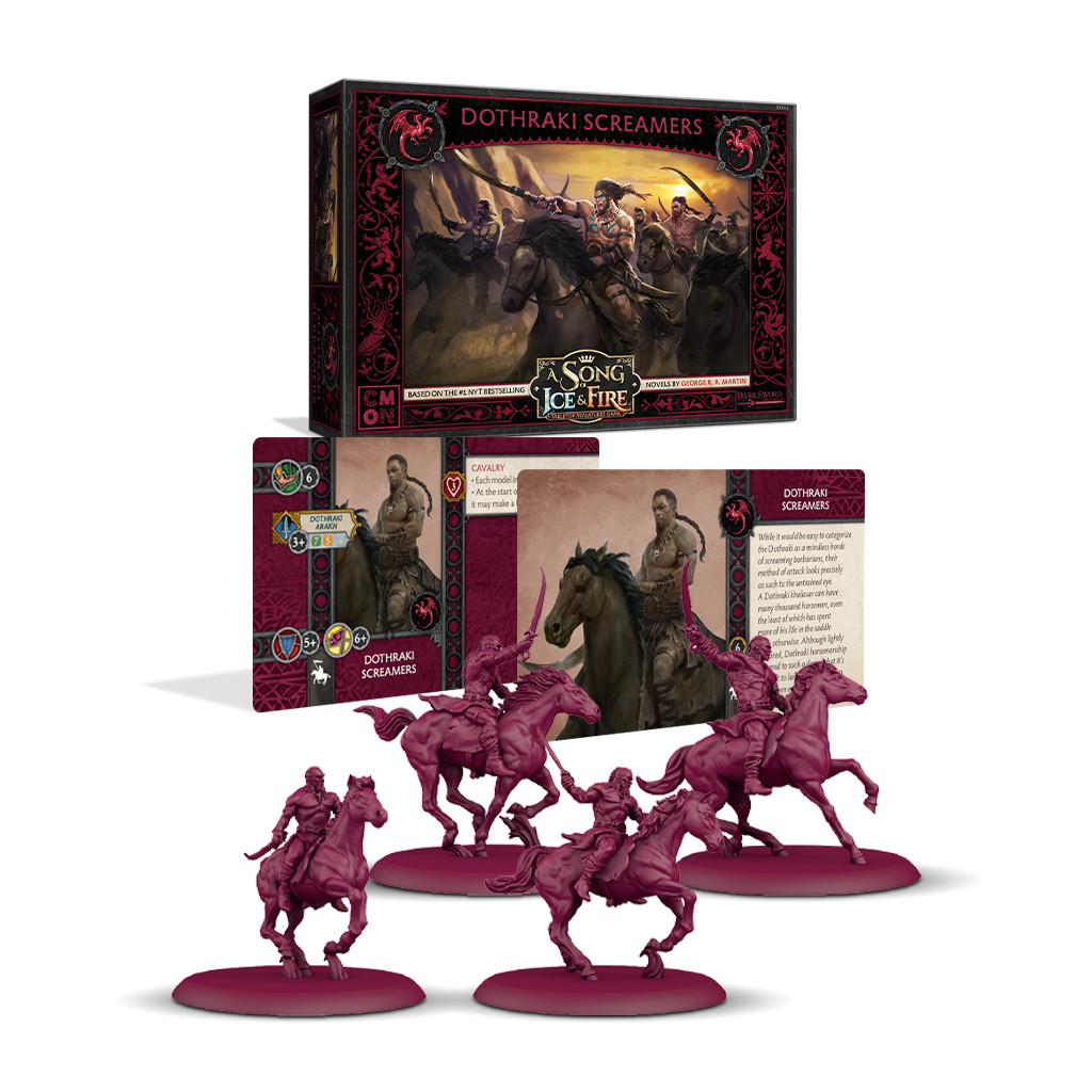 Le Trône de Fer : le Jeu de Figurines - Hurleurs Dothraki