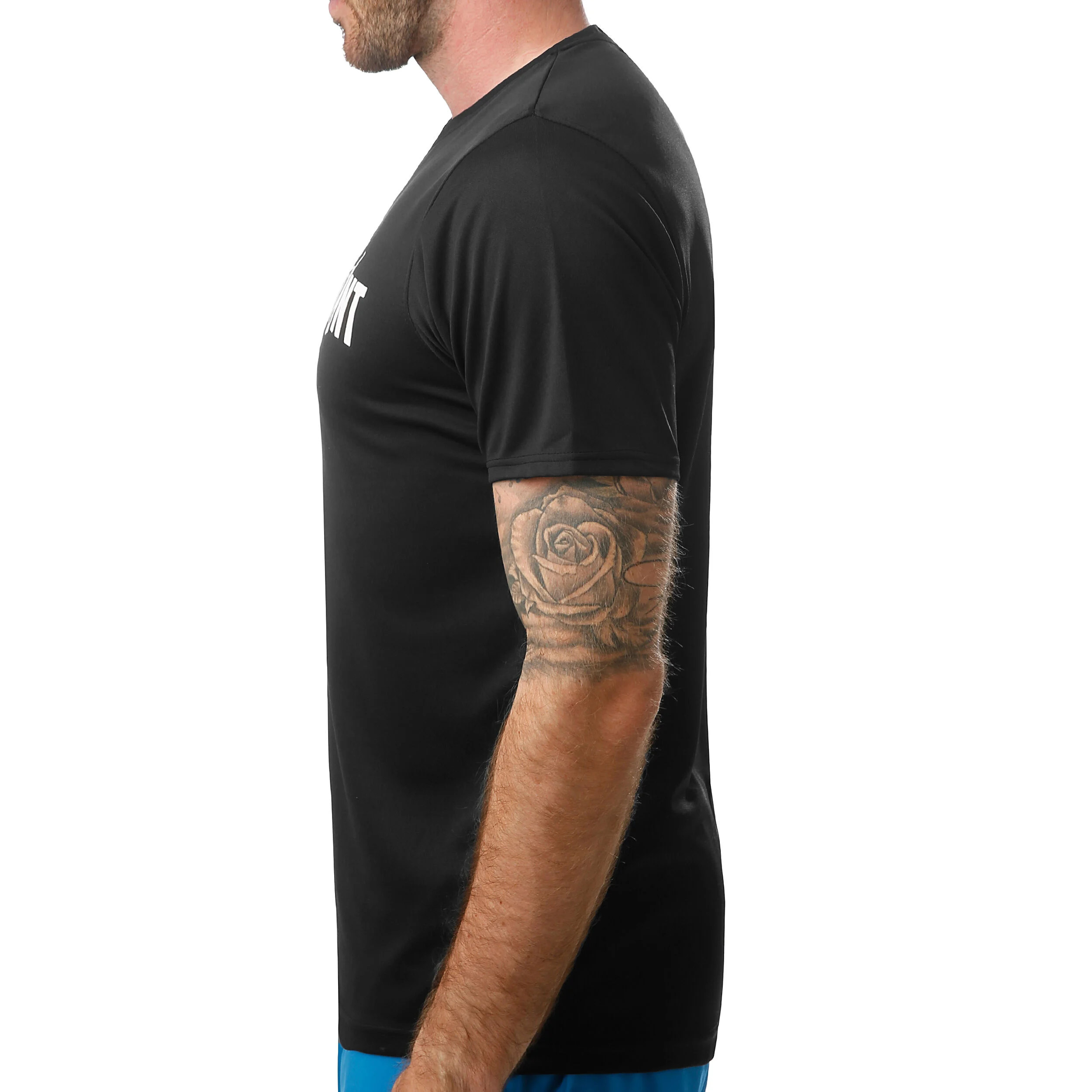 Tennis-Point Basic Function T-shirt Hommes - Noir , Blanc