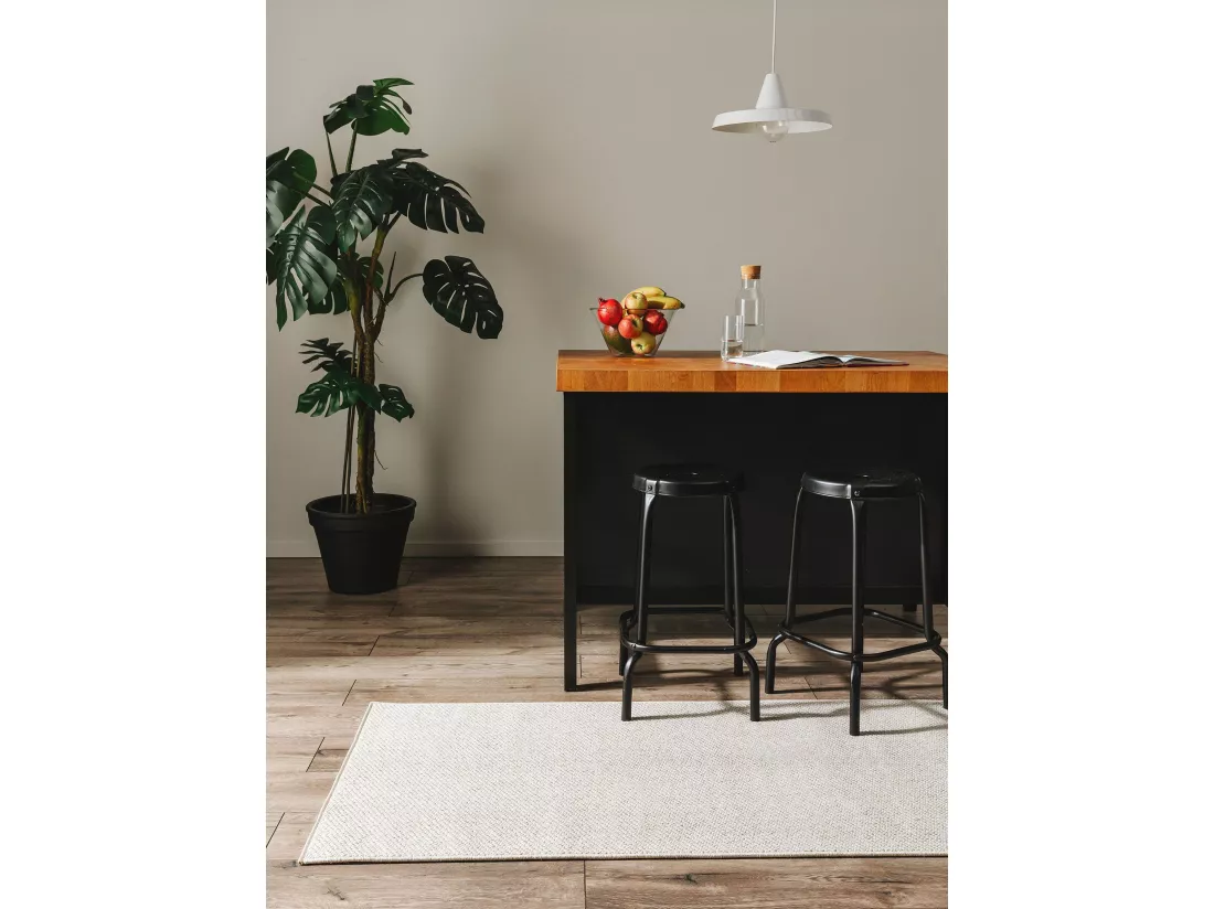 Tapis d'extérieur & intérieur Iowa Crème 80x300 cm