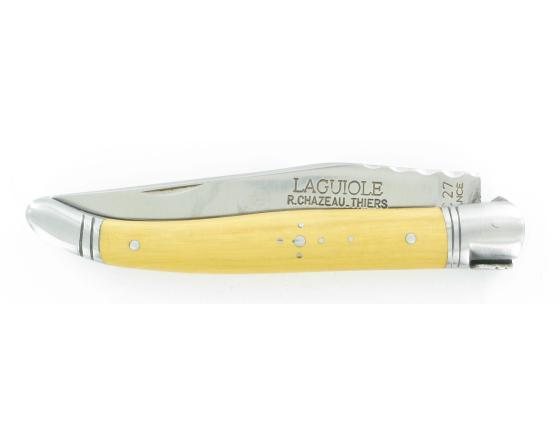 Laguiole Buis Couteau de poche Laguiole par Chazeau Honoré