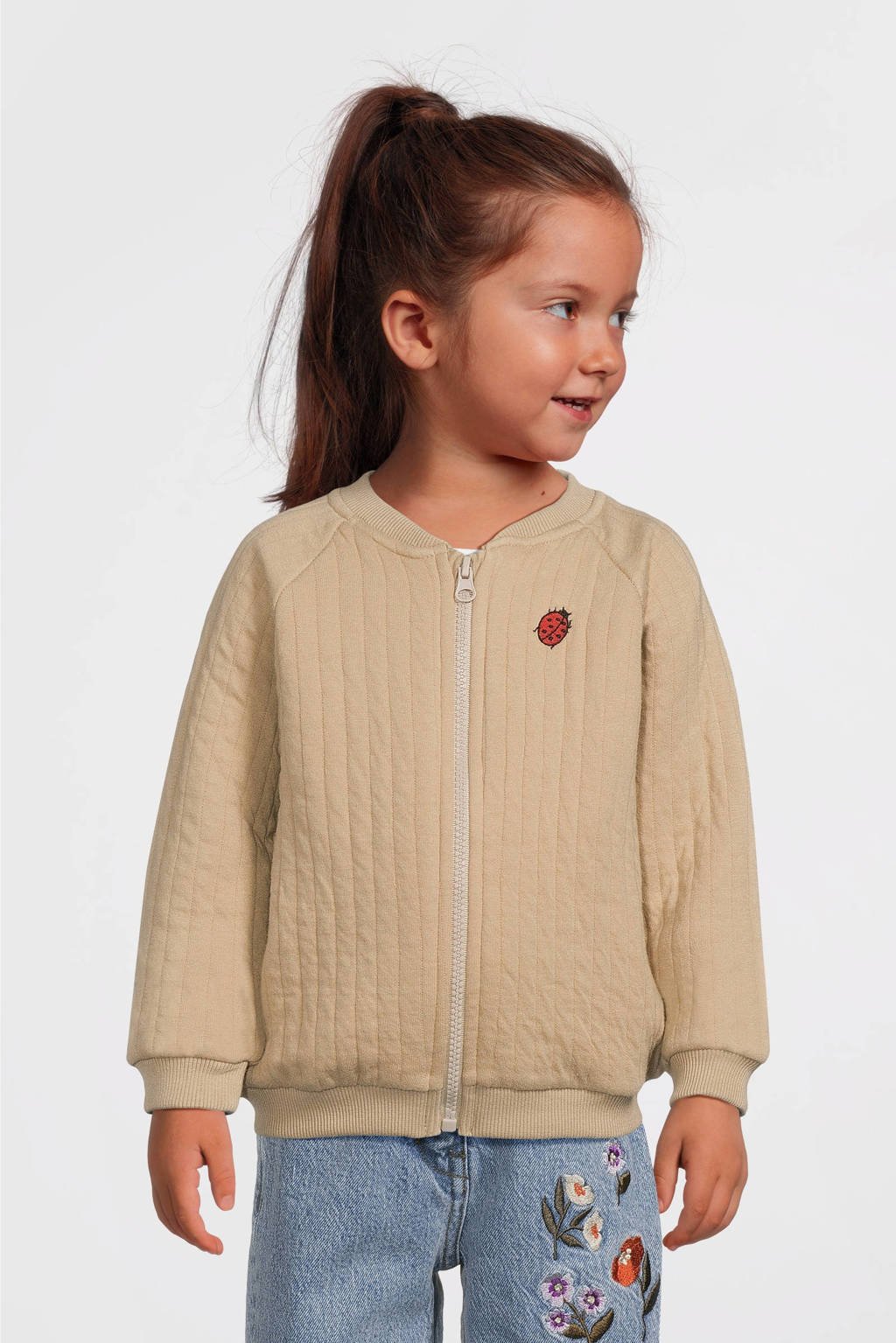 Your Wishes sweatvest beige