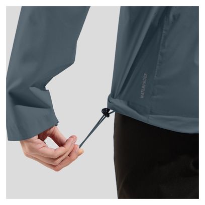 Veste imperméable Femme Odlo Aegis 2.5L Gris/Bleu
