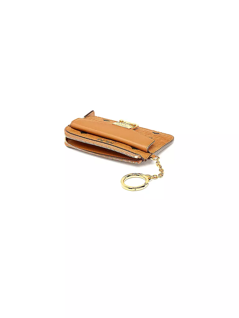 MCM Geldbörse TRACY VISETOS Mini braun