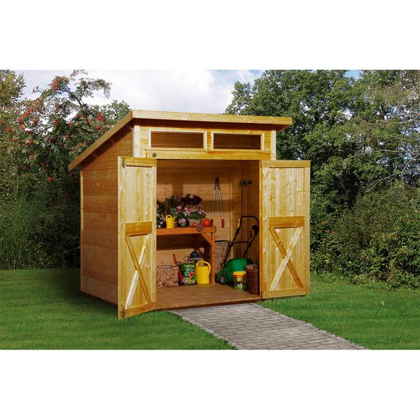 Weka Gartenhaus 325 A, ca. B200/H236/T241 cm