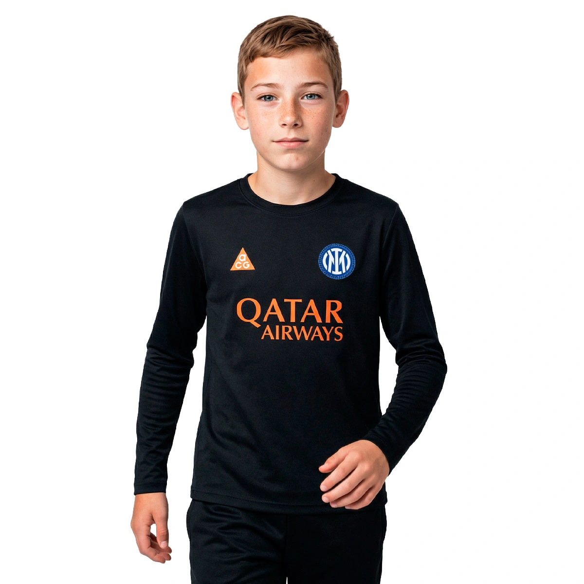 Camisola Nike Inter de Milão Pre-Match Quarto Equipamento 2025-2026 Criança