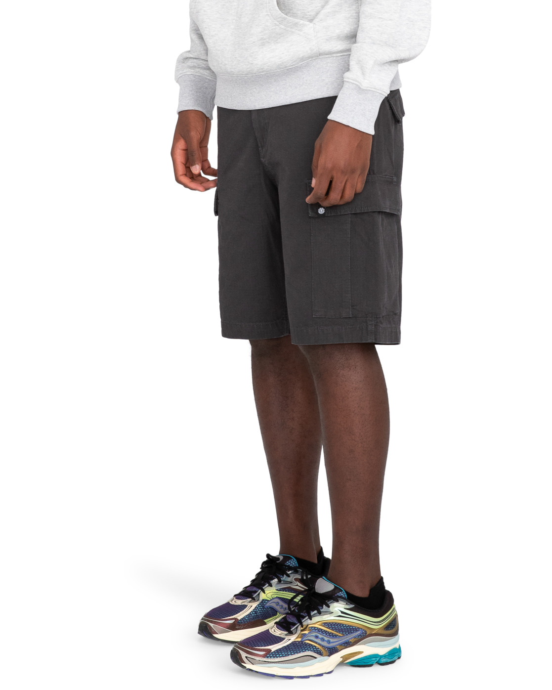 Element Legion Cargo Short Off Black