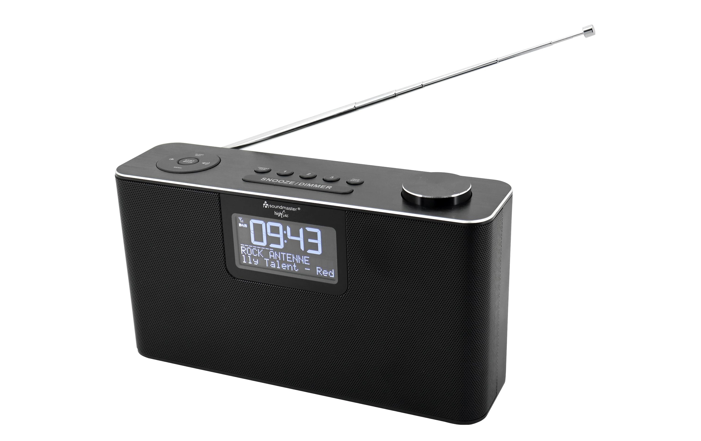 Soundmaster Digitalradio (DAB+) »DAB700SW Schwarz« ( Digitalradio (DAB+) | FM-Tuner )