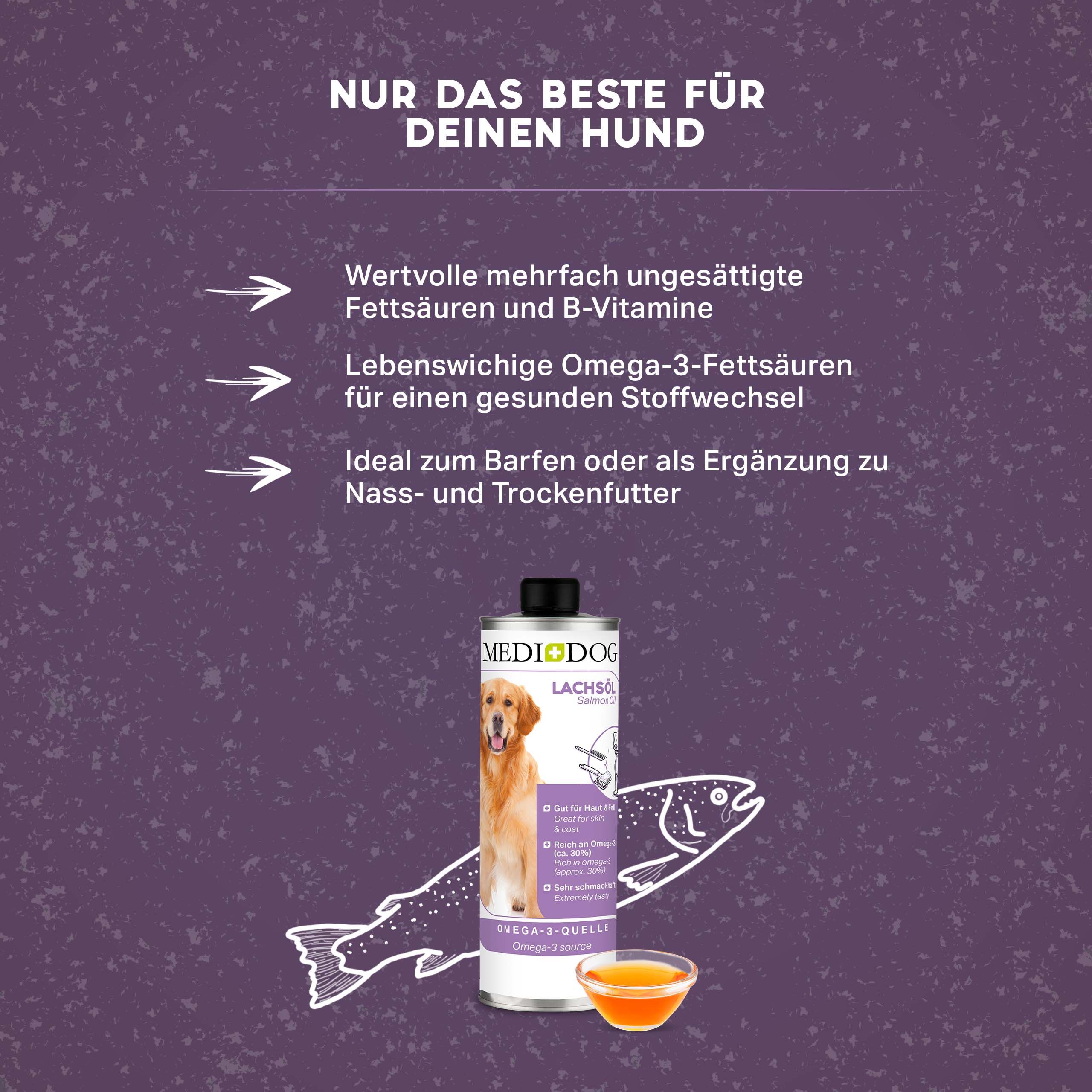 MEDIDOG Lachsöl
