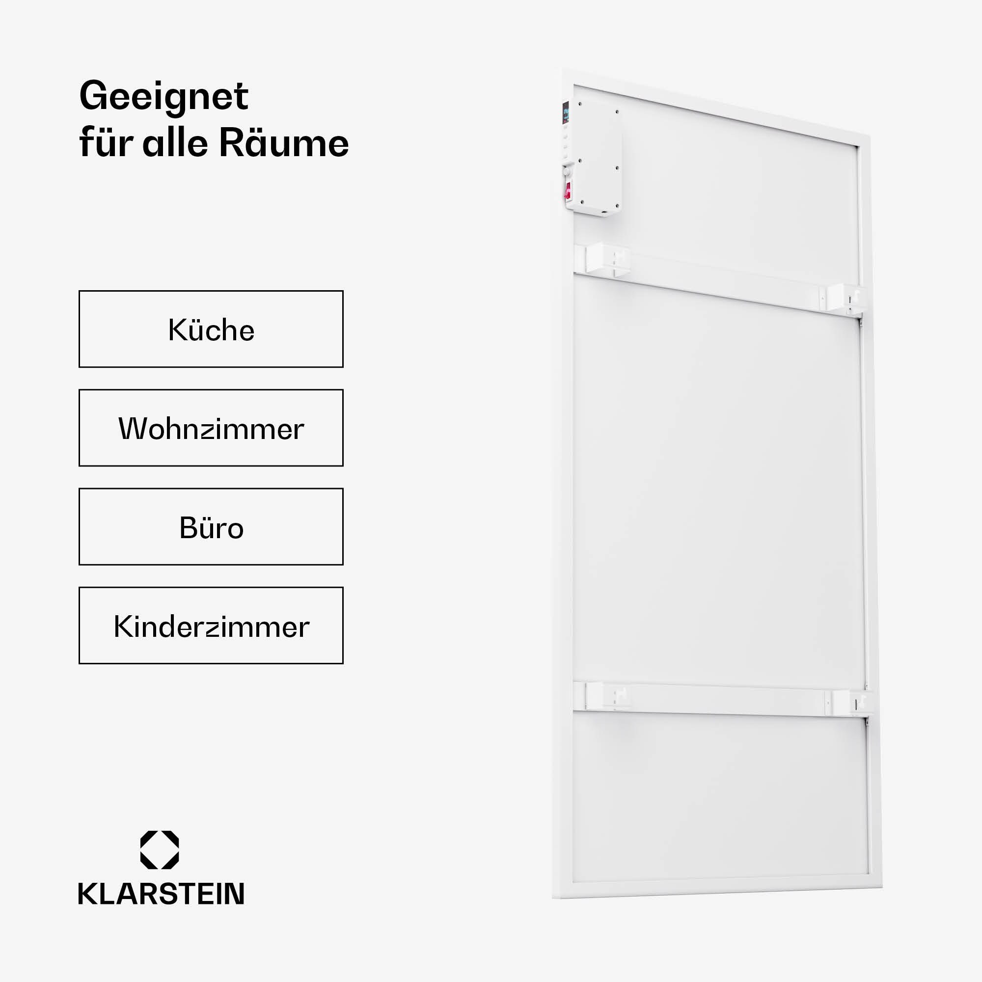 Wonderwall Air Smart 770 Infrarotheizung 60x120cm App 770W Weiß 770 Watt