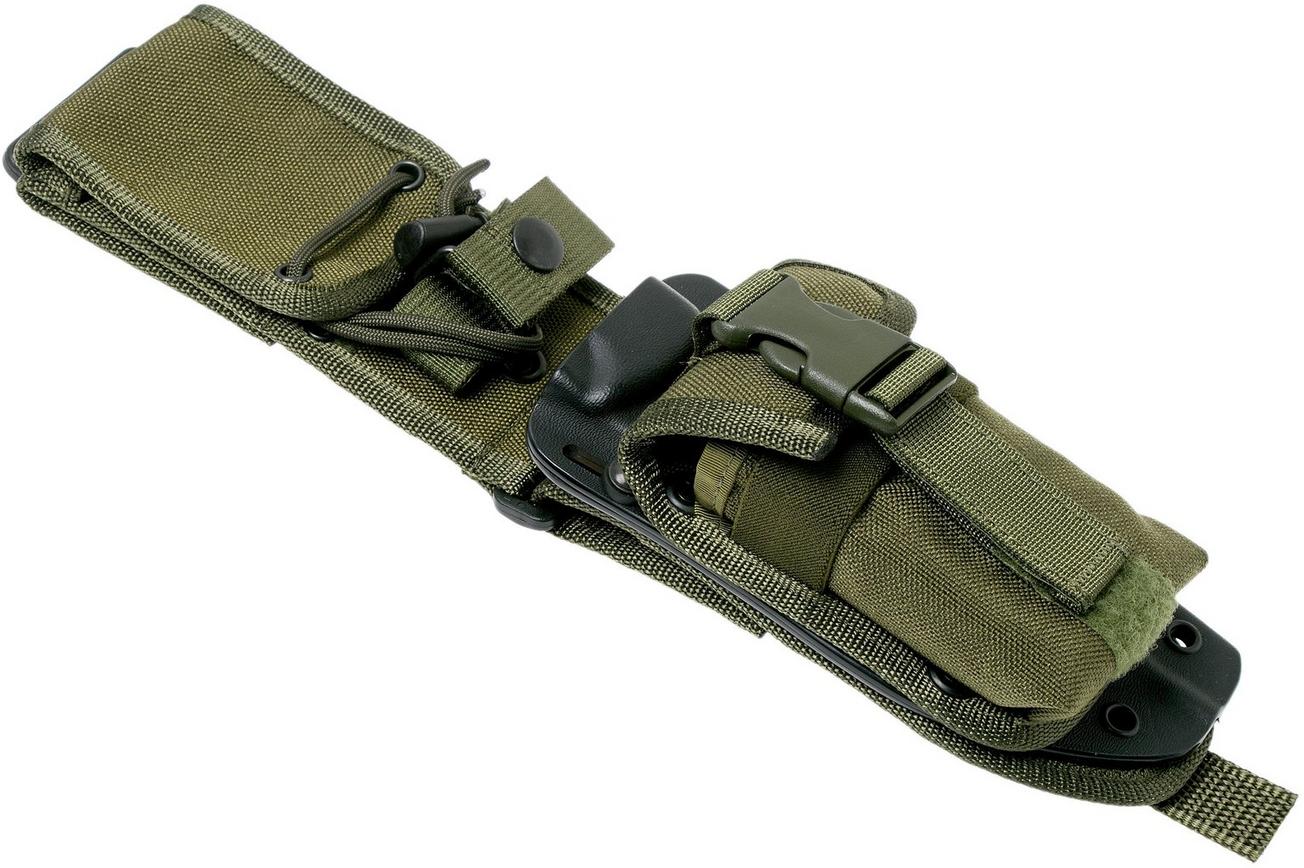 ESEE model 5 schede met MOLLE-back, Pouch, 5-MBSP-OD OD Green