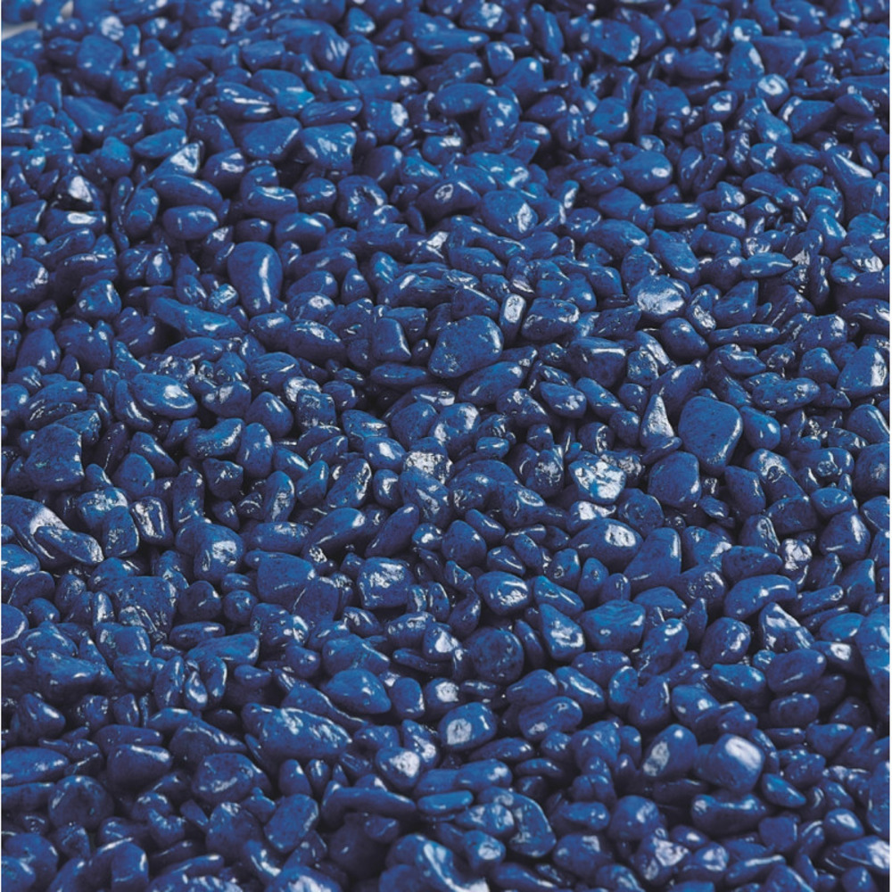 Gravier neon bleu fonce 1kg pour aquarium
