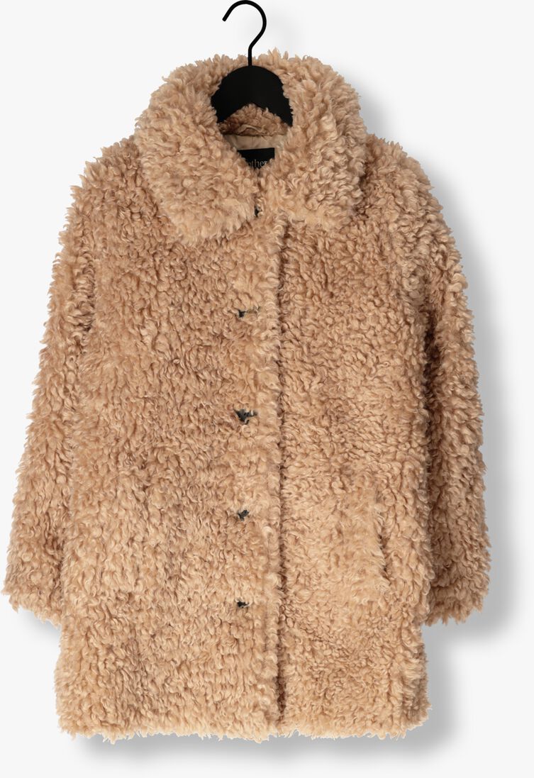 ANOTHER LABEL bruine another label teddy jas moussy short coat