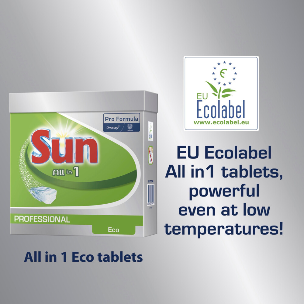 Sun Professional Vaatwastabletten All-in-1 EcoPro Formula100 stuks