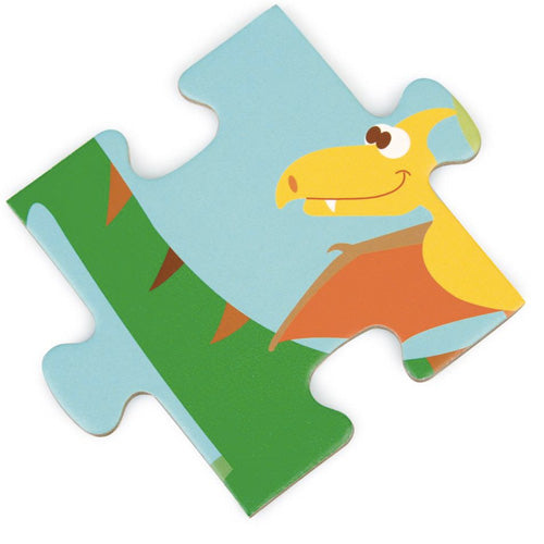Scratch europe puzzel dino wereld - 40st