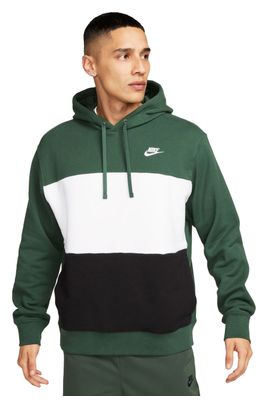 Sweat à Capuche Nike Club  Color Block Vert