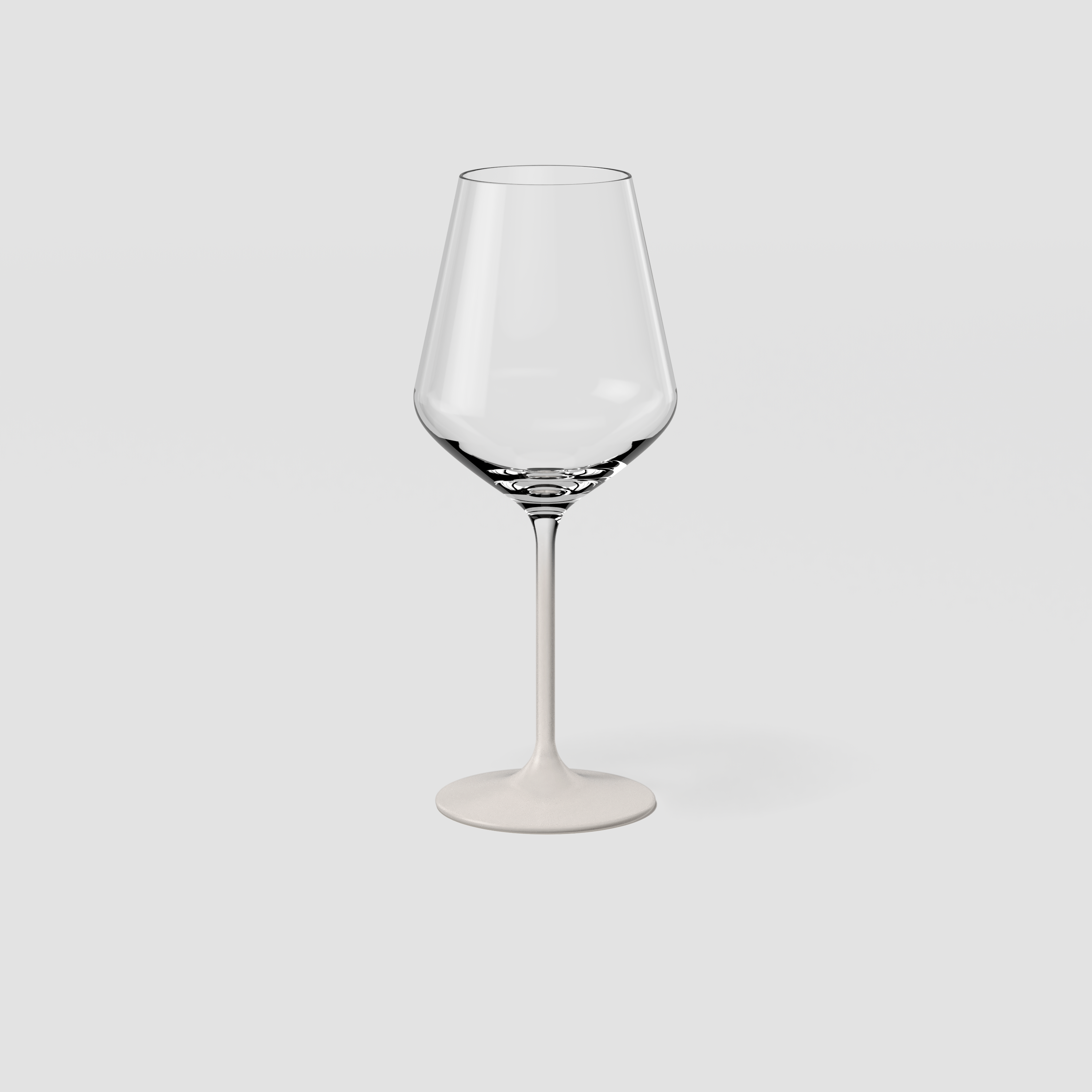 Manufacture Red wine glass White, 6.8 oz, crystal glass