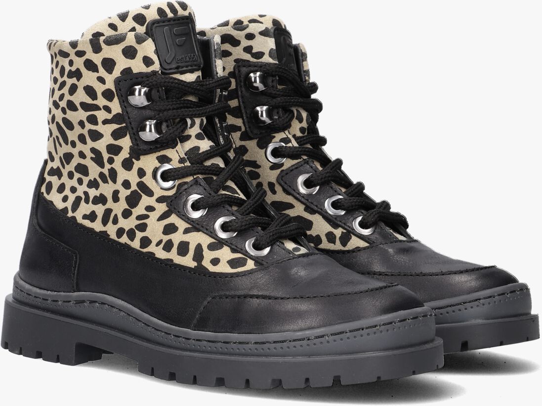 JOCHIE & FREAKS zwarte jochie & freaks veterboots polly
