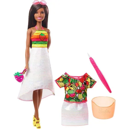 Barbie Loves Crayola Fruchtiger Farbmix, dunkel