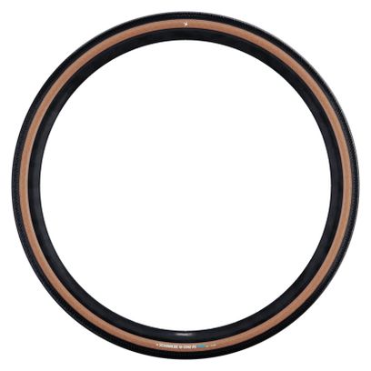 Pneu Gravel Schwalbe G-One RS 700 mm Tubeless Ready Souple Addix Race E-25 Flancs Beiges