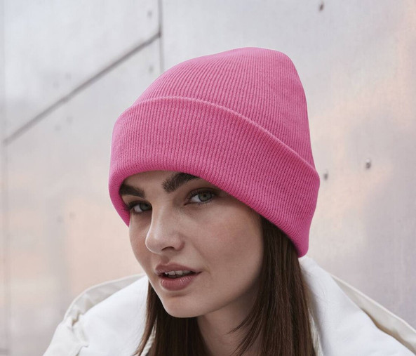 Beechfield BF045 - Bonnet Hiver Unisexe avec Rabat Confortable