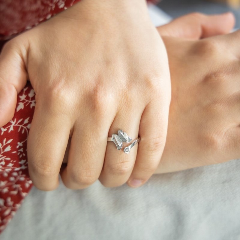 Bague Femme Papillon Ornée Strass