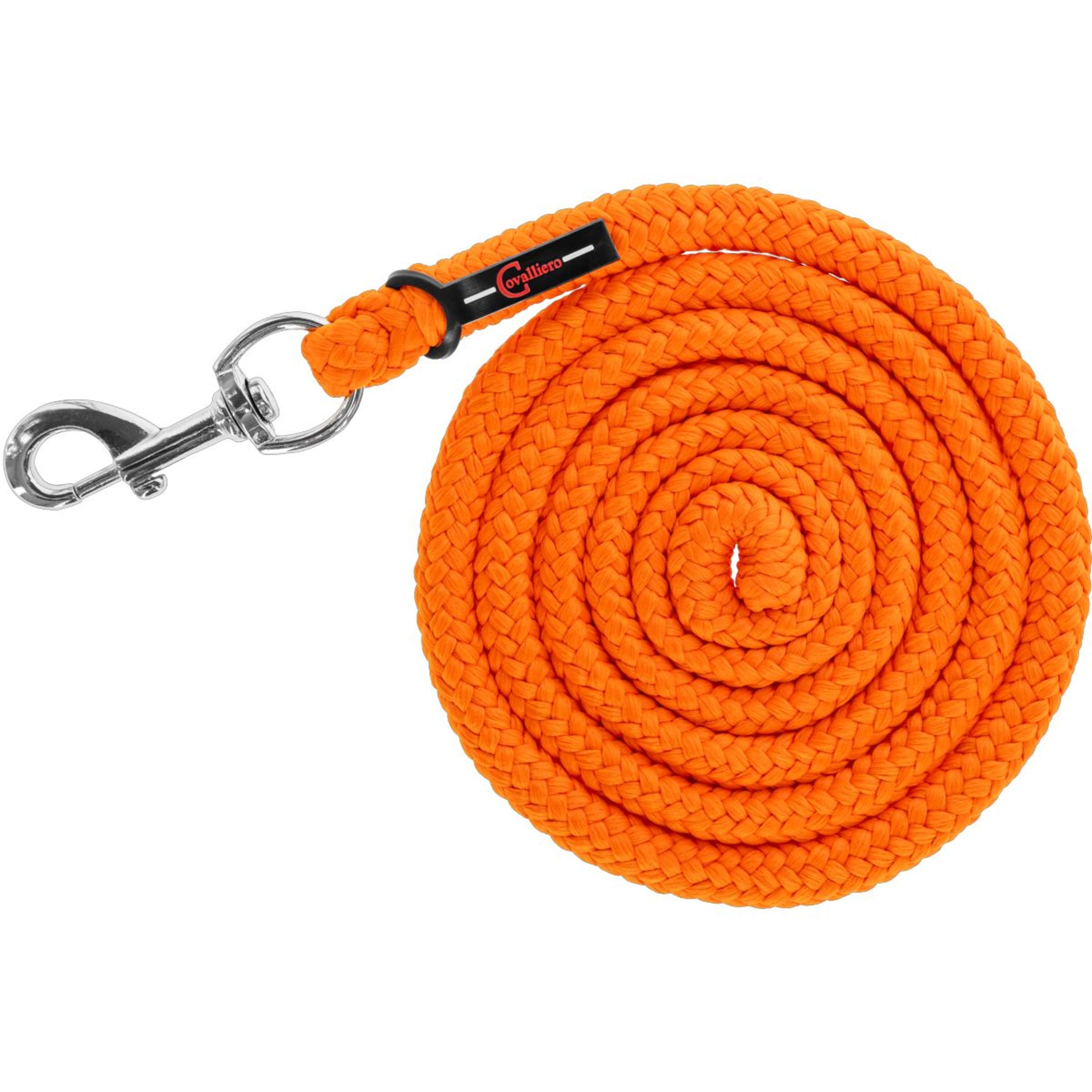 Covalliero Halstertouw Hippo Karbijnhaak Oranje