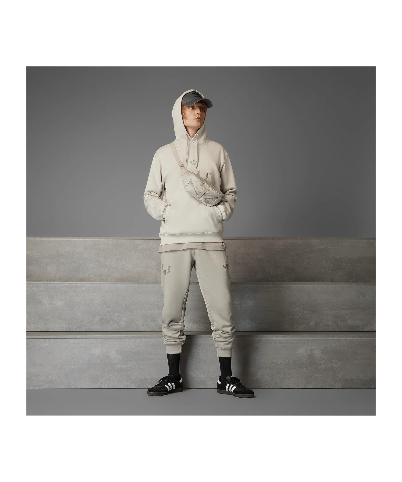 adidas Messi Jogginghose Braun