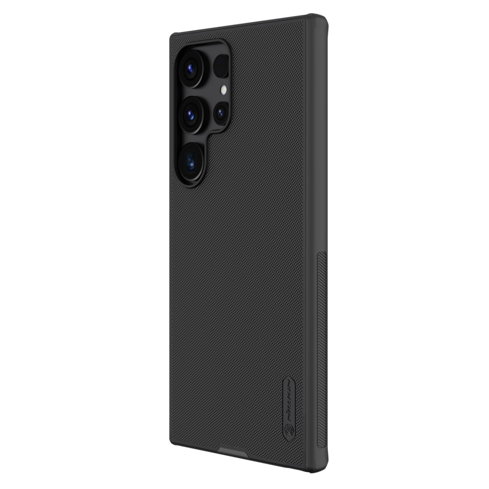 Samsung Galaxy S24 Ultra Hardcase Schutzhülle Grip Design - Schwarz